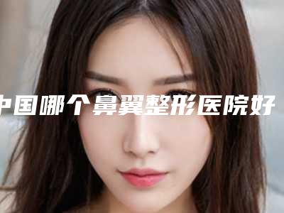 中国哪个鼻翼整形医院好:鼻翼整形医院前50快速收藏