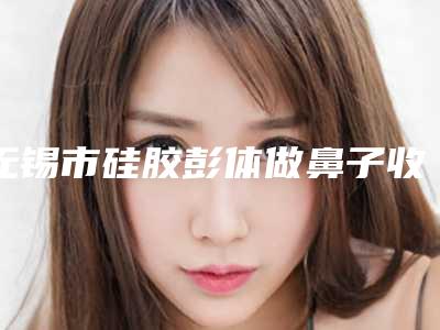 无锡市硅胶彭体做鼻子收费标准2025火热出炉(硅胶彭体做鼻子均价为:8109元)